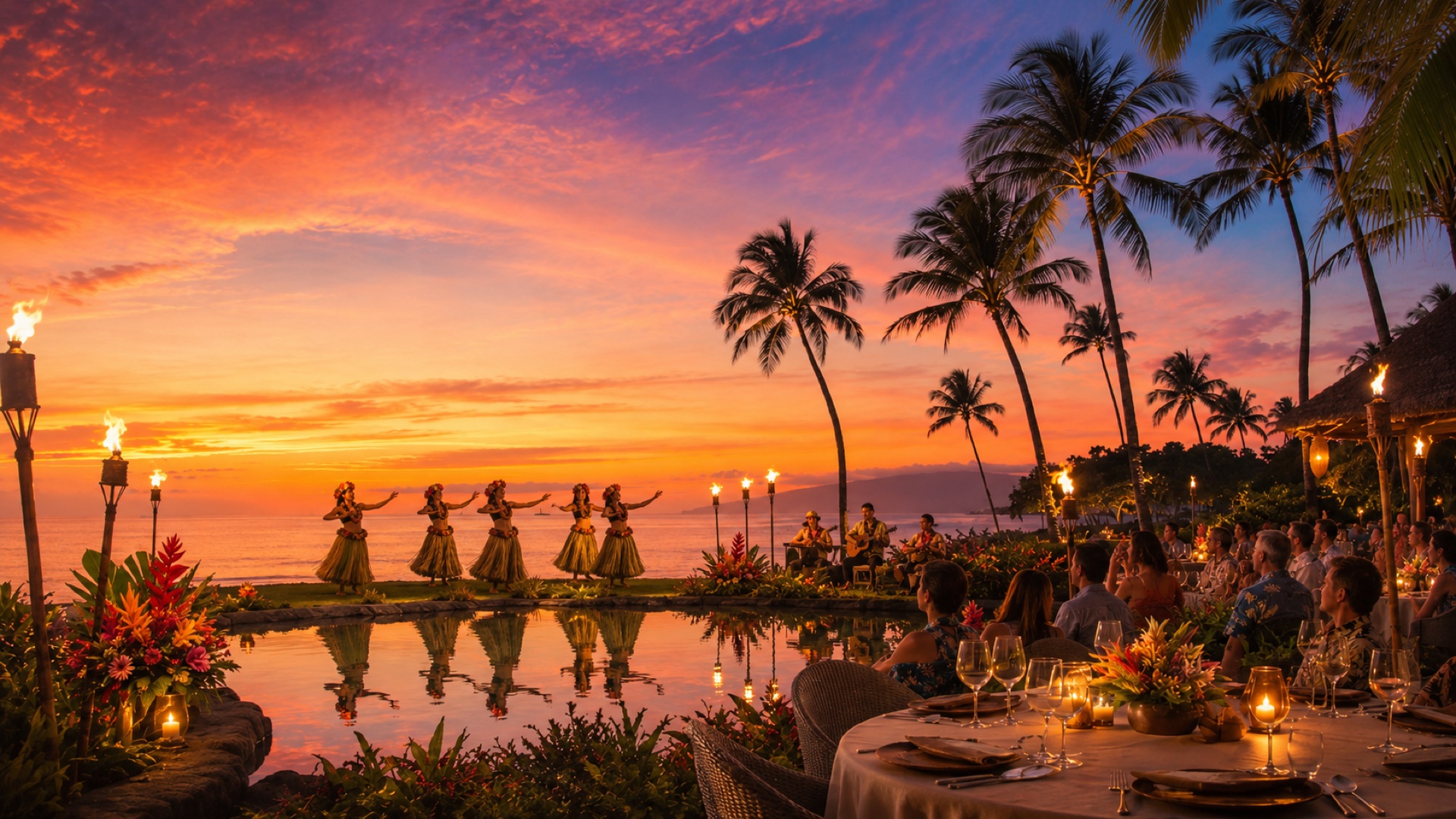 Private events at Aloha Wailea Luau